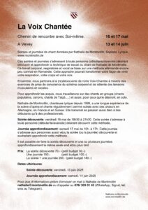 La Voix Chantee mai 2025 212x300